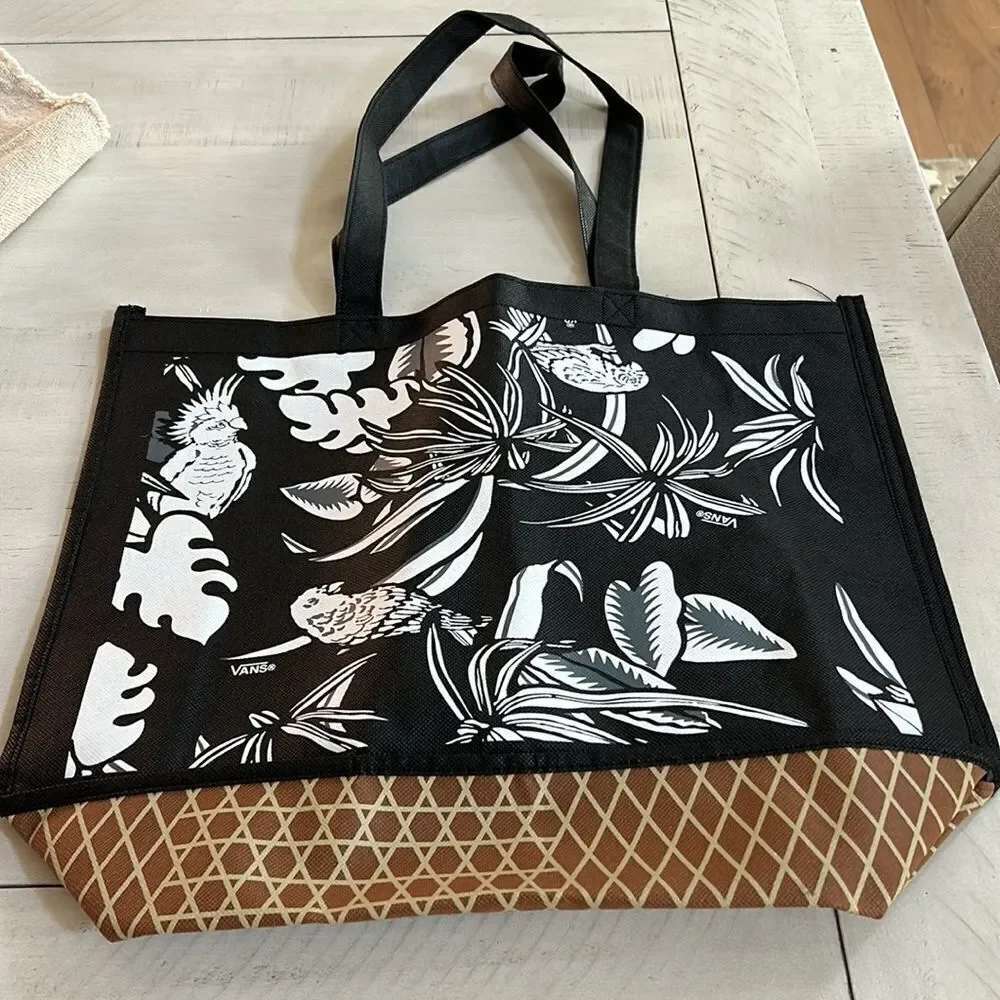VANS Black Tote Bag NWOT